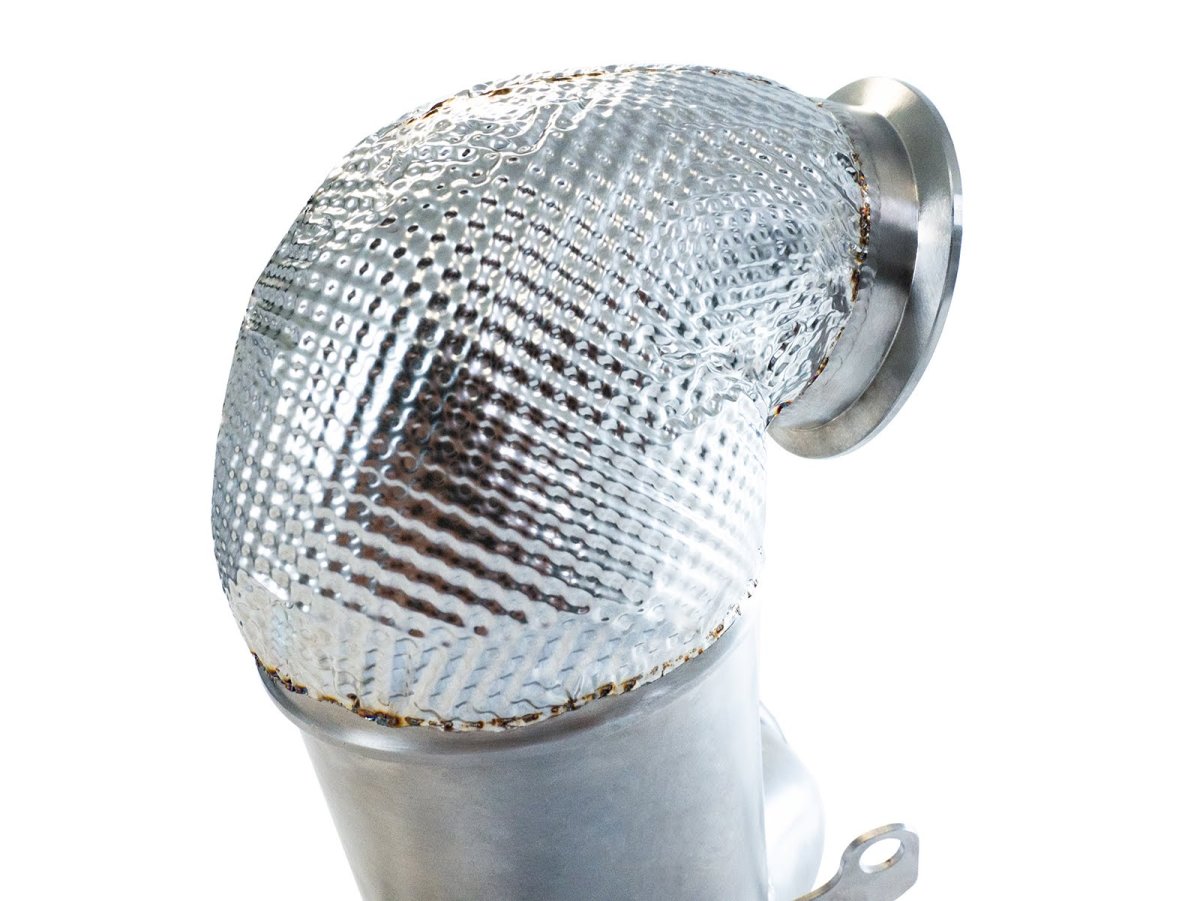 Bull-X Downpipe 3,5" für Polo 6C GTI, Audi A1 und Ibiza Cupra 6P 1.8TSI